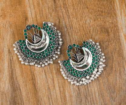 Sangeeta Boochra Silver Earrings