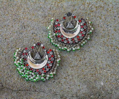 Sangeeta Boochra Silver Earrings