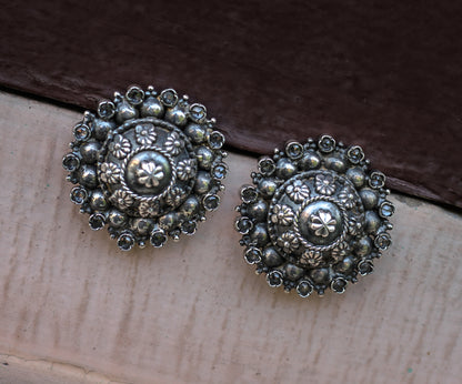 Sangeeta Boochra Silver Earrings