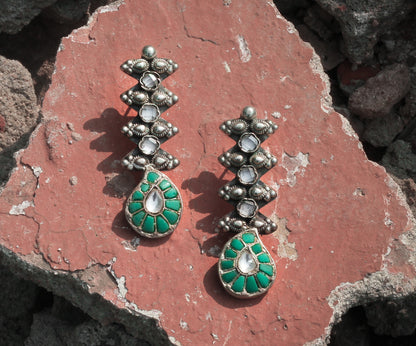 Sangeeta Boochra Silver Earrings
