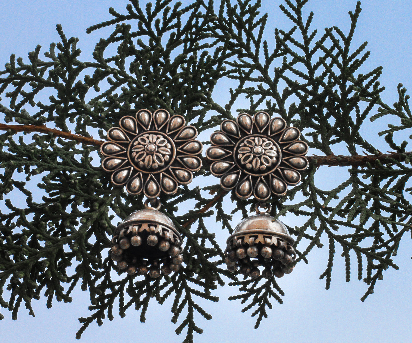 Sangeeta Boochra Silver Earrings