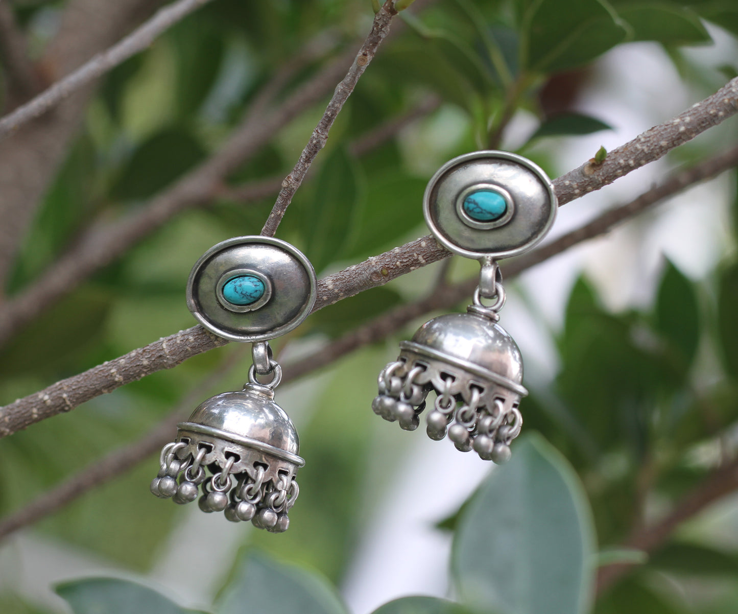 Sangeeta Boochra Silver Earrings