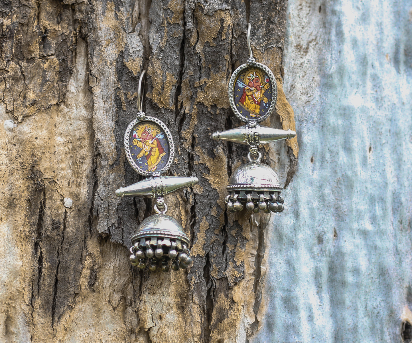 Sangeeta Boochra Silver Earrings