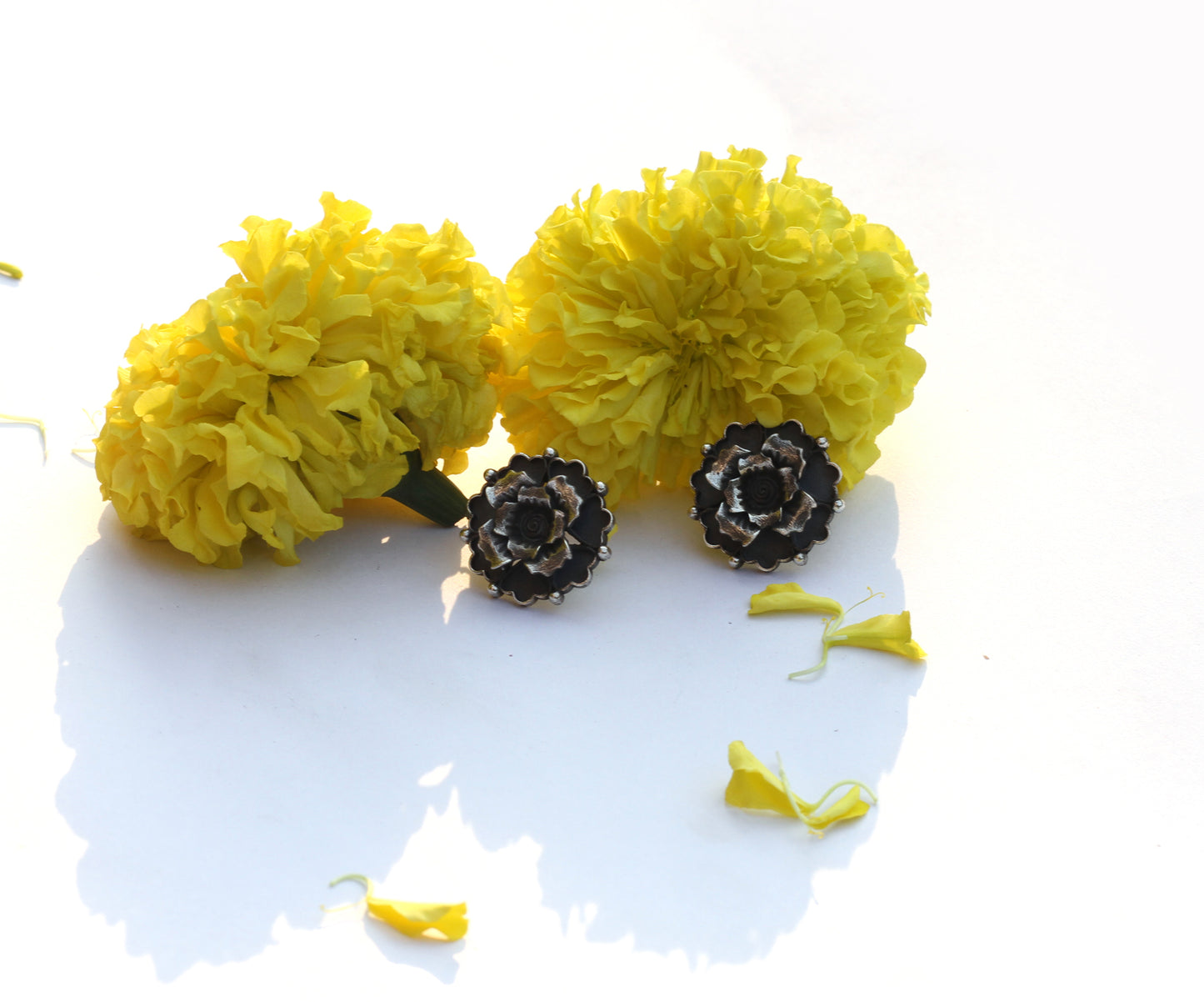 Sangeeta Boochra Silver Earrings