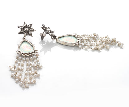 Sangeeta Boochra Silver Earrings