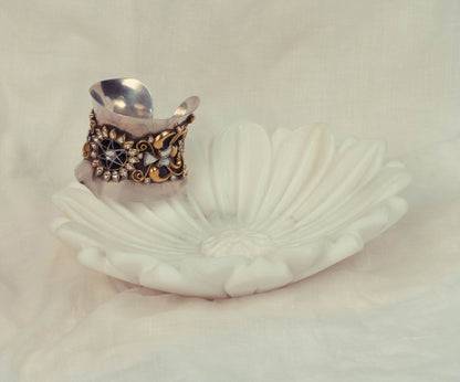 Sangeeta Boochra Silver Bangle