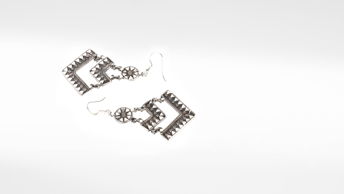 Sangeeta Boochra Silver Earrings