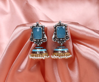 Sangeeta Boochra Silver Earrings