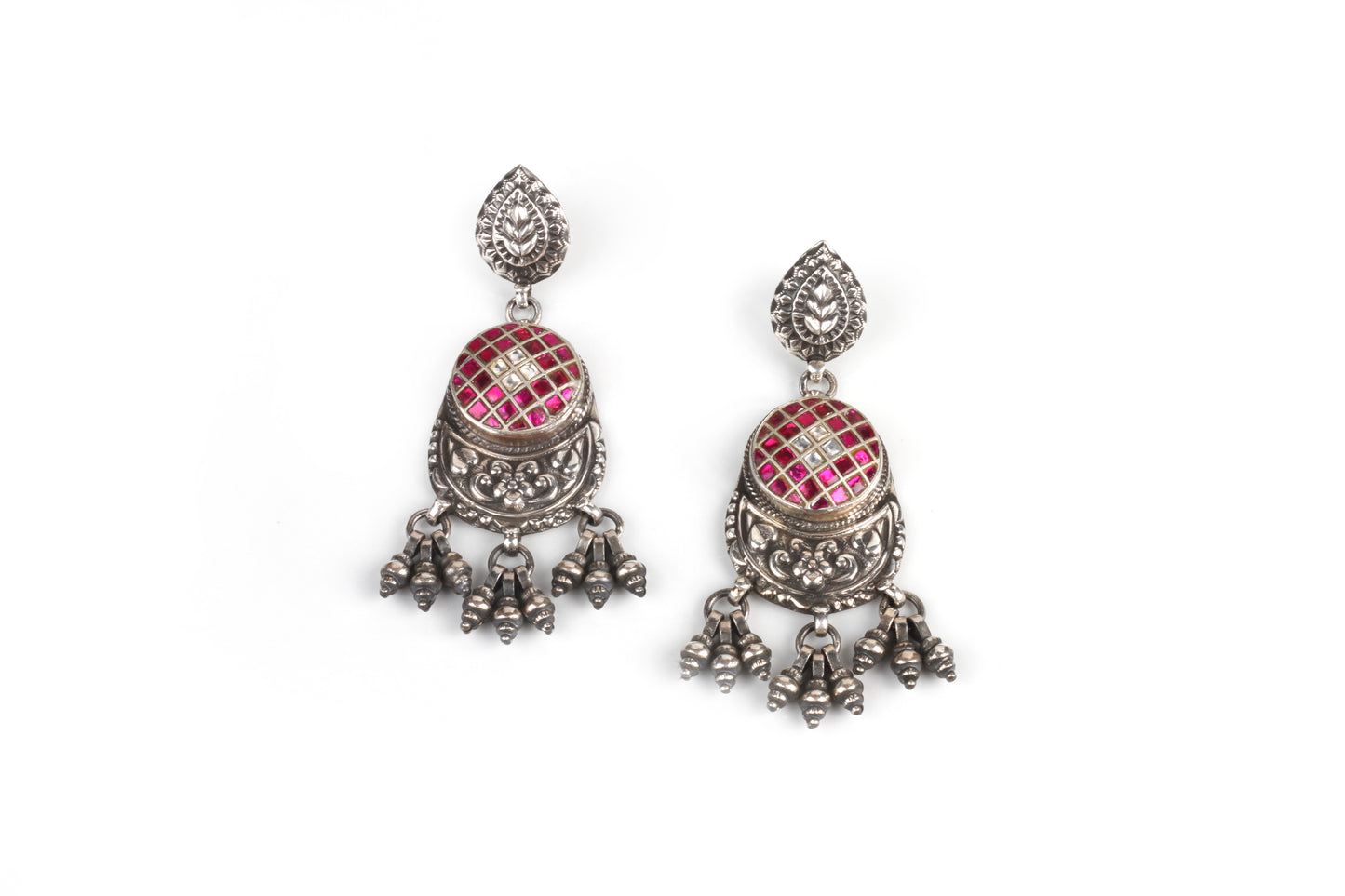 Sangeeta Boochra Silver Earrings
