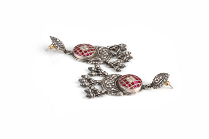 Sangeeta Boochra Silver Earrings