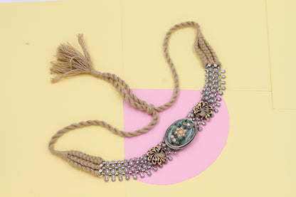 Artistry in Silver: Designer Necklace by Sangeeta Boochra