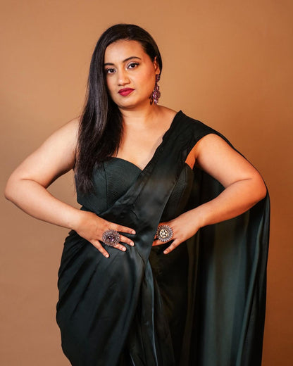 Janice In Sangeeta Boochra Silver Rings