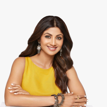 Shilpa Shetty In Silver Jewellery