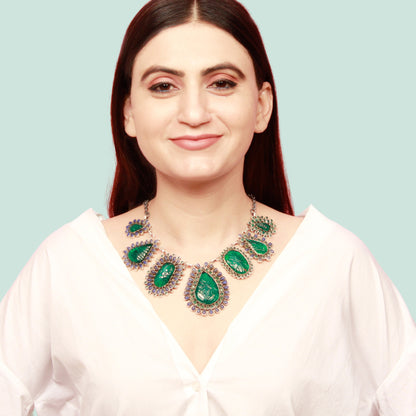 Sangeeta Boochra Silver Necklace