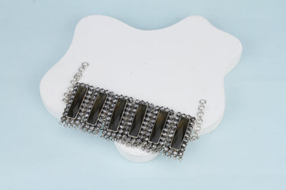 Vividh- Silver Shanaya Necklace