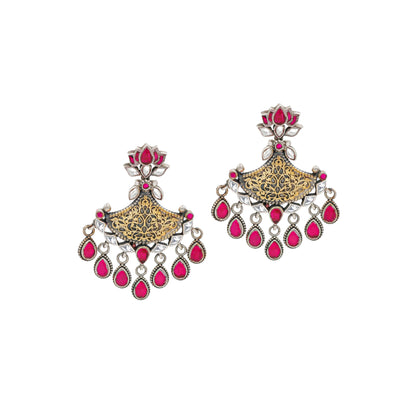 Madhuri Dixit In Sangeeta Boochra Silver Jewellery