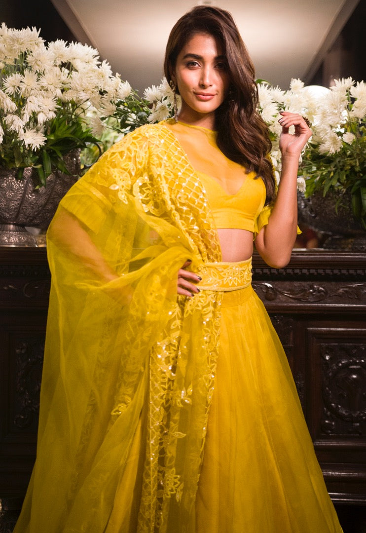 Pooja Hegde in Earrings