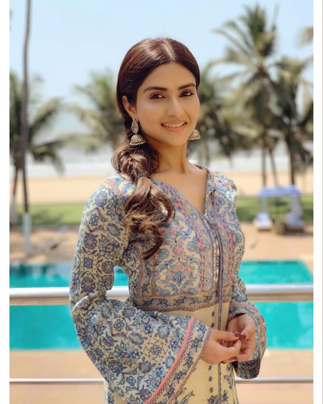 Pranutan Bhal in Silver Handcrafted Earings