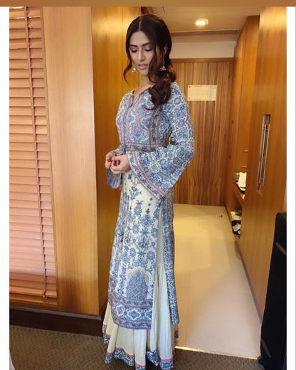 Pranutan Bhal in Silver Handcrafted Earings