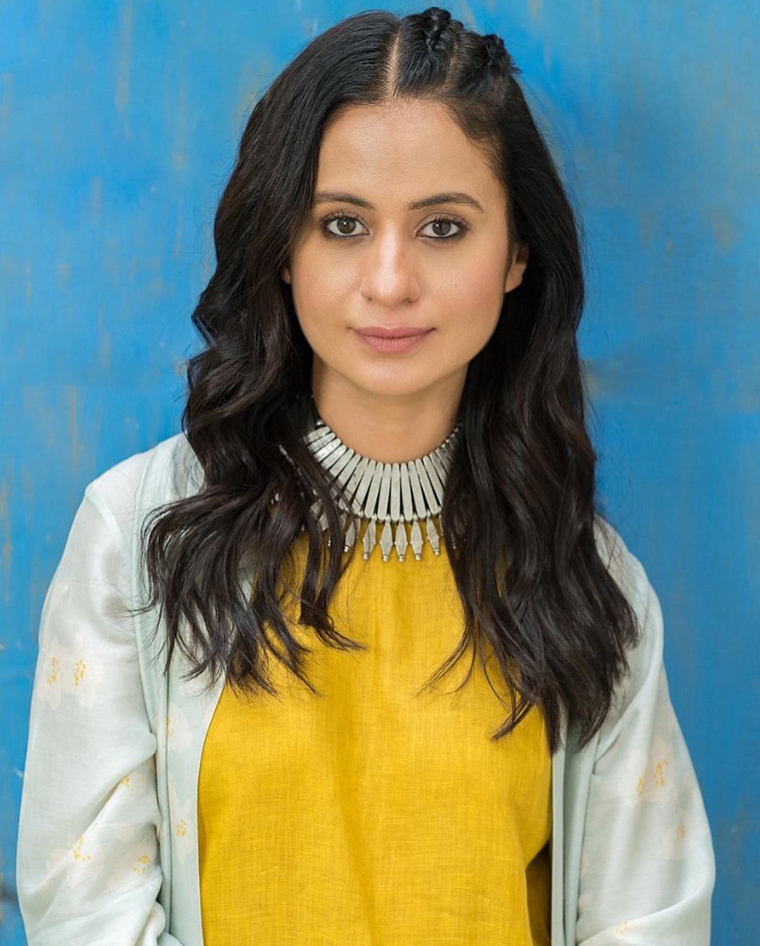 Rashika Dugal in Silver Necklace