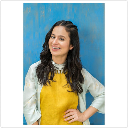 Rashika Dugal in Silver Necklace