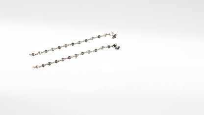 Sangeeta Boochra Silver Anklet