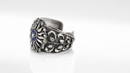 Sangeeta Boochra Silver Bangle