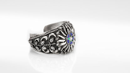 Sangeeta Boochra Silver Bangle