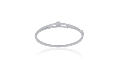 Naaz Silver Bracelet