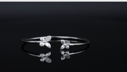 Shahra Silver Butterfly Bracelet