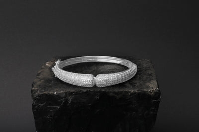 Zara Silver Openable Bracelet