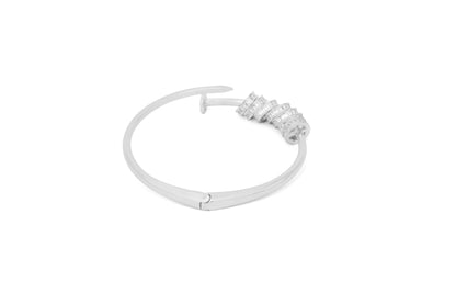 High-quality Johi Silver Openable Bracelet with refined craftsmanshi