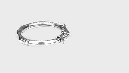 Handcrafted Sterling Silver Bracelet by Sangeeta Boochra