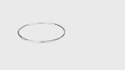 Refined Grace Sangeeta Boochra Artisan Silver Bangle