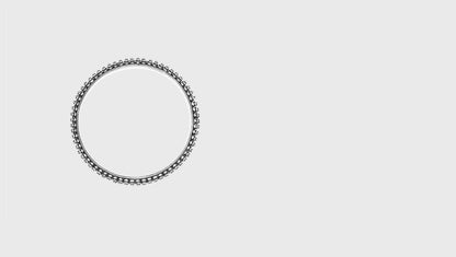 Craftsmanship Handcrafted Silver Bangles by Sangeeta Boochra