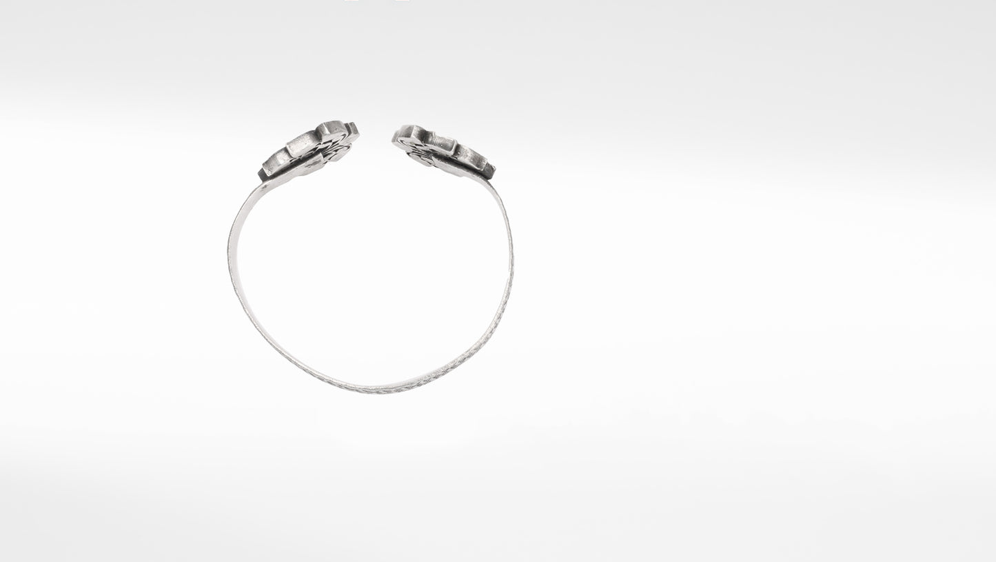 Silver Rubina Adjustable Bracelet