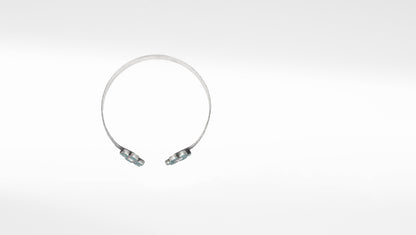 Silver Tiara Adjustable Bracelet