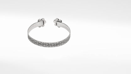 Silver Tiara Adjustable Bracelet