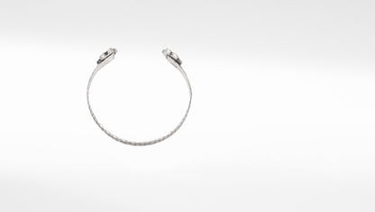 Silver Nera Adjustable Bracelet