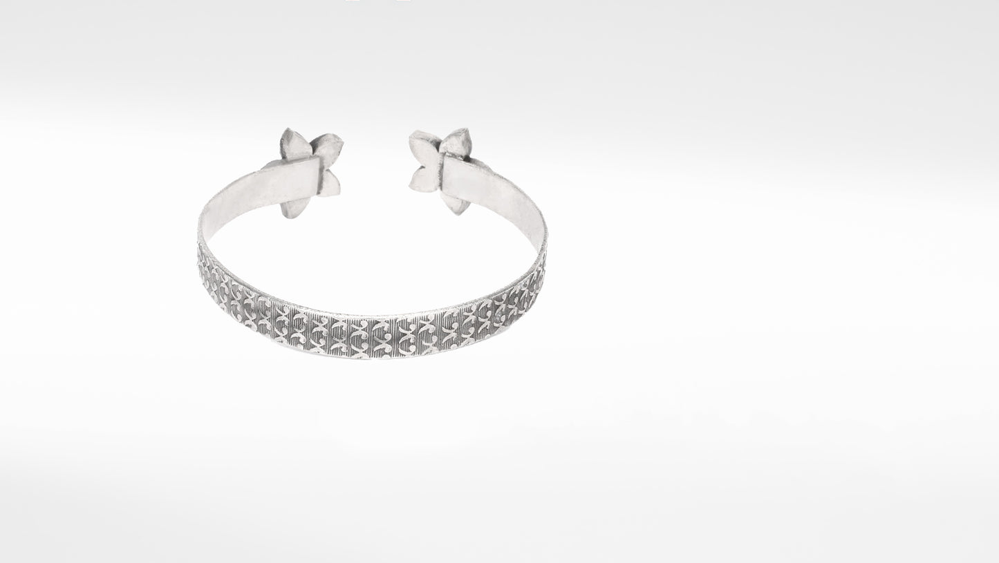 Silver Greta Adjustable Bracelet