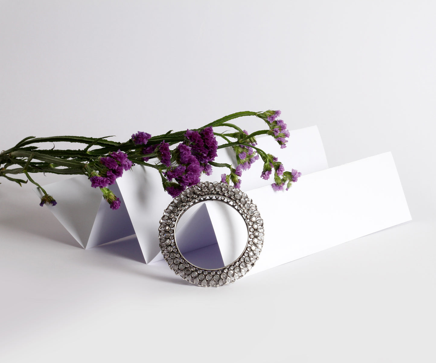 Sangeeta Boochra Silver Bangle