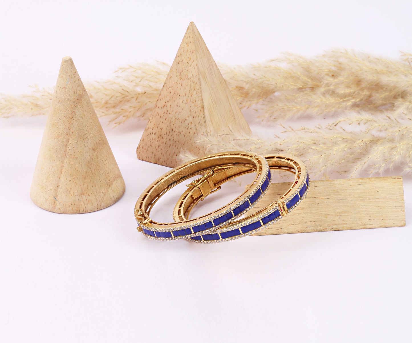 Sangeeta Boochra Silver Bangles