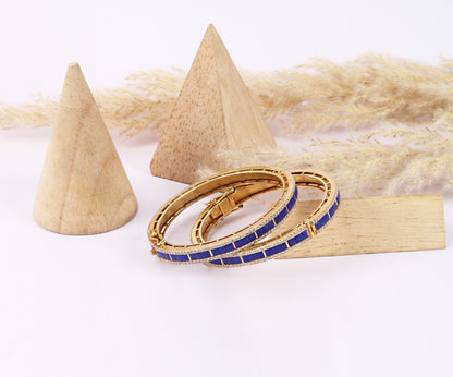 Sangeeta Boochra Silver Bangles