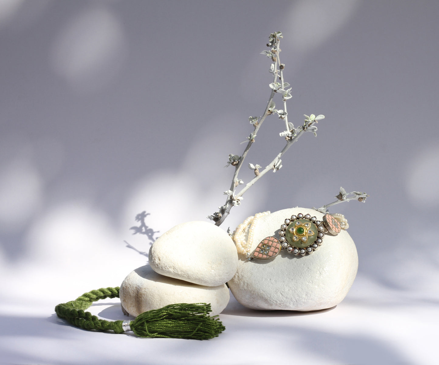 Sangeeta Boochra Silver Choker