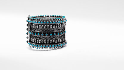 Charbagh - Silver Farzin Bracelet