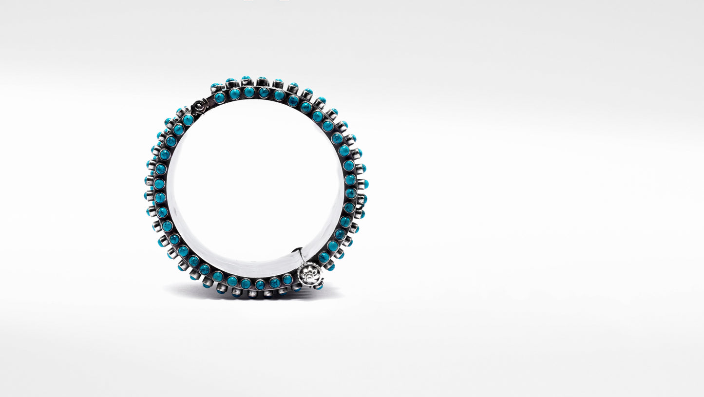 Charbagh - Silver Farzin Bracelet