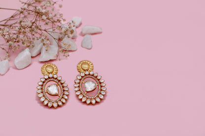 Charbagh - Silver Shadleen Earrings