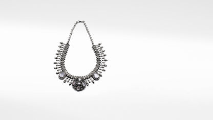 Charbagh - Silver Kyra Moisannite Necklace