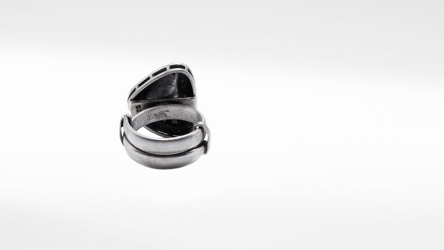 Charbagh - Silver Heer Adjustable Ring