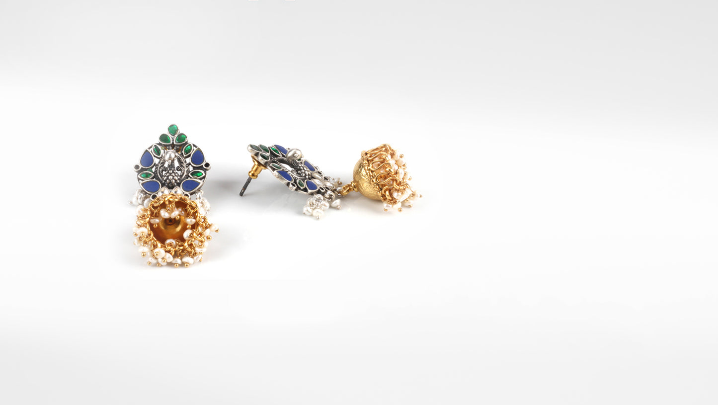 Sangeeta Boochra Silver Earrings